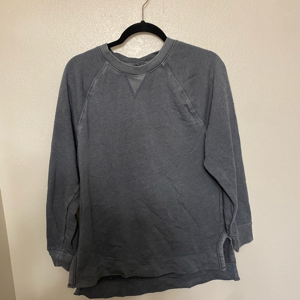 Thin sweatshirt, oversized